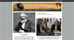 Desktop Screenshot of elperiodicodesaltillo.com